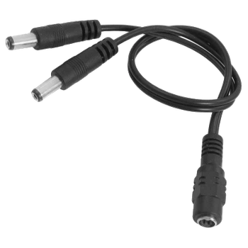 Делитель питания DC-F => 2xDC-M (D 5,5x2,5мм) 40см