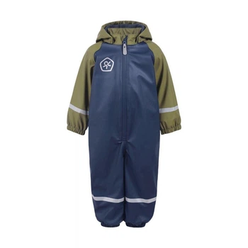 Комбінезон дощовик Color Kids 80 см Оливковий/сірий