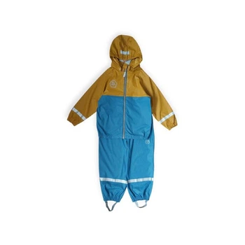 Костюм-дождевик Color Kids 110 см Горчичный/голубой