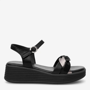 Женские сандалии кожаные Lasocki WB-DANA-02 5905588591900 39 25.3 см Черные (5905588592013)