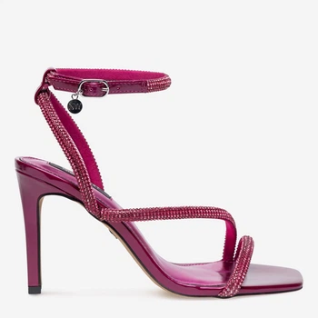 Женские босоножки Nine West WFA2675-1 5905588532019 37 23.9 см Розовые (5905588532200)