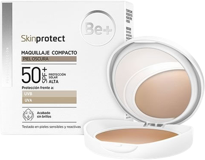 Puder przeciwsłoneczny Be+ dla ciemnej skóry SPF50 10 g (8470001903044)