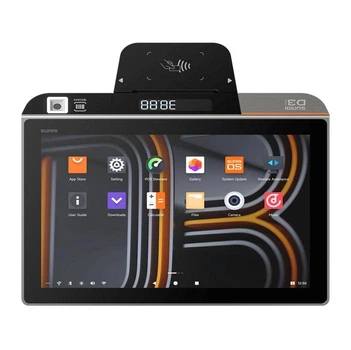 POS-термінал Sunmi D3 mini (10,1" IPS, с принтером 58 мм + Wi-Fi, BT, NFC, 3Гб RAM/32Гб ROM) (P01260026)