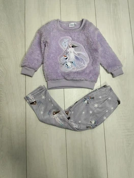 Пижама (кофта+штаны) сиреневая Эльза Disney Frozen 98-104см (400099934)