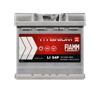 Автомобильный аккумулятор FIAMM Titanium Pro 54Аh 520А R+ L1 7905145