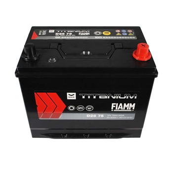 Автомобильный аккумулятор FIAMM Titanium Black Asia 75Аh 640А R+ 7905188