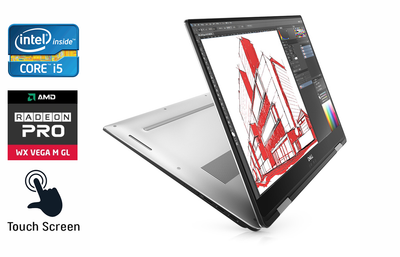 Ноутбук-трансформер Б-класс Dell Precision 5530 / 15.6" (1920x1080) IPS Touch / Intel Core i5-8305G (4 (8) ядра по 2.8 - 3.8 GHz) / 16 GB DDR4 / 512 GB SSD / AMD Radeon Pro WX Vega M GL, 4 GB HBM2, 1024-bit / USB Type-C б/у