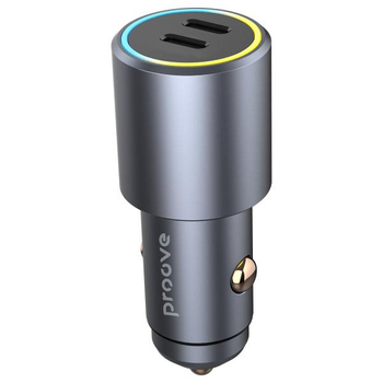 Автомобільний зарядний пристрій Proove Double Energy 50W 2Type-C (ACDE50022206) Grey