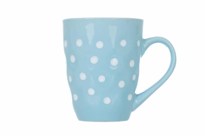 Кружка/чашка 410 мл LIMITED EDITION (16456 DOTS WHITE голубой)