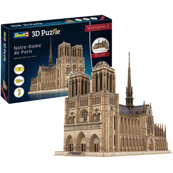 Пазл 3D Revell Masterpiece Notre-Dame de Paris 239 елементів (4009803001906)