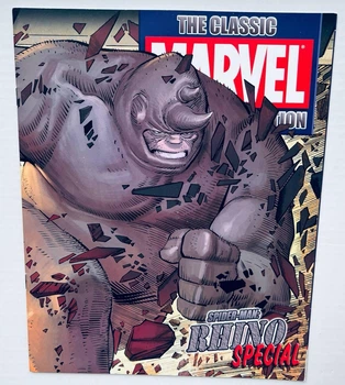 Журнал The Classic Marvel Figurine Collection - Spider-Man: Rhino Special - 19 страниц, Б/У