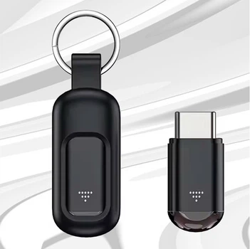Універсальний Міні-адаптер USB ІЧ-пульт дистанційного керування побутовими приладами Type-C для Iphone 15 та Iphone 16 Чорний