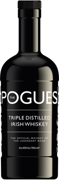 Виски The Pogues Irish Whiskey New Design 0.7 л 40% + Винный напиток игристый ароматизированный Berlaine розовое сладкое 0.75 л 7.5% (5011166055709_1_8437007365894)