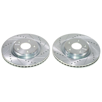 Диски 320 мм тормозные передние INFINITI Q50/Q60/QX50/QX POWER STOP (JBR1559XPR, 402063JA0A, 402063JA0C) 2шт.