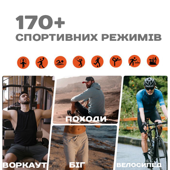 Мужские часы Uwatch Smart GPS Max Nano ArmyGreen 2 ремешка
