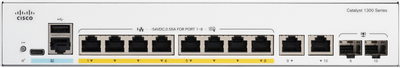 Комутатор Cisco Catalyst 1300 (C1300-8T-E-2G)