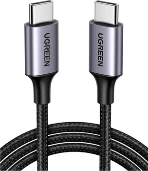 Кабель синхронізації Ugreen US261 Type-C - Type-C 3A Cable Aluminum Braid 1 м Black (50150)