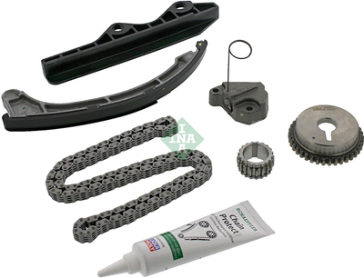 Комплект ланцюга ГРМ Ina Nissan Micra 1.2/1.4 16V 03-10 (CR14DE, CG12DE, CR12DE) (559 1018 30)