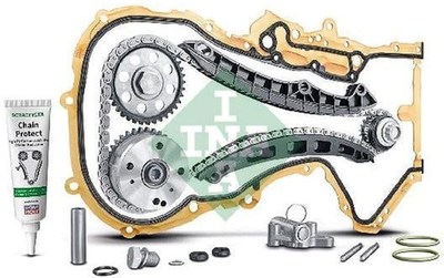Комплект ланцюга ГРМ Ina VW Golf V/VI 1.4TSI 10/03-, 90/118kw (z=130/18-18/36/36) (559 0154 30)