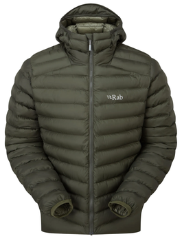 Пуховік чоловічій Rab Cirrus Alpine Jacket, Army, XL (RB QIP-25-ARM-XLG)