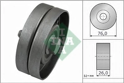 Ролик генератора Ina Skoda Octavia/VW Golf IV 1.4-1.6 96-10 (76x26) (532 0326 30)