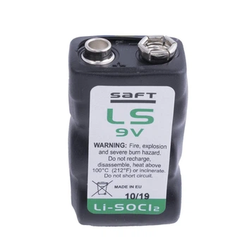 Батарейка литий-тионил-хлорид, LS9V ("крона"), 9V, SAFT