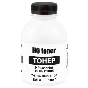 Тонер HP LJ 1010/P1005, 100 г HG (TSM-HG292-100)