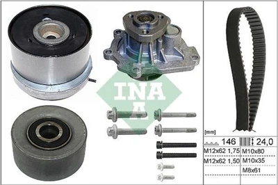 Комплект ремня ГРМ с помпой Ina Opel Astra J/Insignia A/Mokka/Zafira 1.6-1.8 08- (24x146z) (530 0724 30)