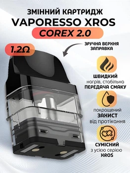 Картриджи для электрорнных сигарет Vaporesso купить по низкой цене в Киеве 