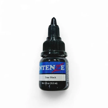 Тату краска Intenze True Black 15мл USA