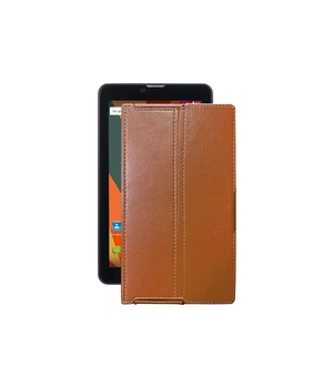 Чохол з екошкіри для планшету Bravis NB753 3G Коричневий