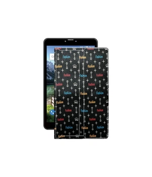 Чохол з екошкіри для планшету Bravis NB851 8 3G Фешн чорний
