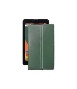 Чохол з екошкіри для планшету Bravis NB753 3G Темно-зелений