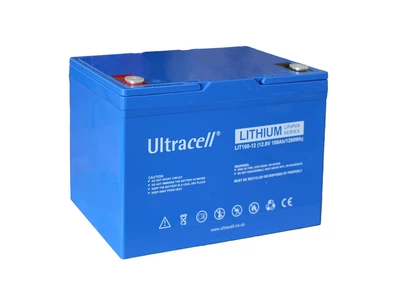 Батарея аккумуляторная Ultracell LiFePO4 12(12.8)V 100Ah/1280W(1.28kW) STANDARD