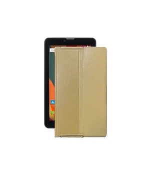 Чохол з екошкіри для планшету Bravis NB753 3G Бежевий
