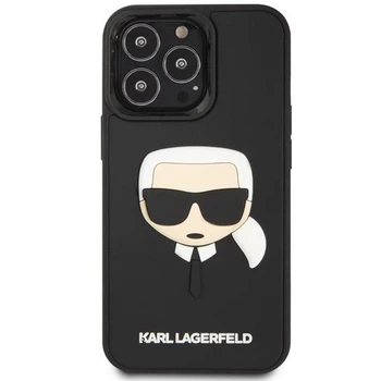 Чохол Karl Lagerfeld Hardcase 3D Rubber Karl`s H для Apple iPhone 13 Pro 6,1" Black