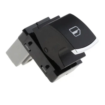 Кнопка стеклоподъемника VW Golf 5/6 Jetta 5/6 Passat Tiguan Touran 5ND959855 хром