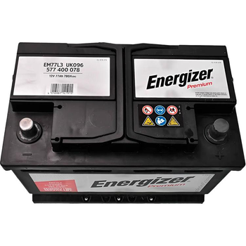 Акумулятор для авто Energizer Premium 77 Ач (577400078)