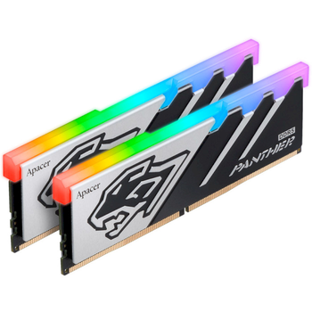 Оперативная память DDR5 32 Gb (6400 MHz) (Kit 16 Gb x 2) Apacer Panther RGB (AH5U32G64C5529BAA-2)