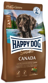 Сухой корм для собак с лососем и кроликом Happy Dog Supreme Canada, 11 кг