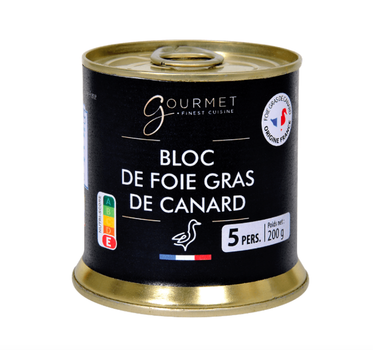 Французская Фуа-гра Gourmet Bloc de Foie Gras de Canard 200 гр