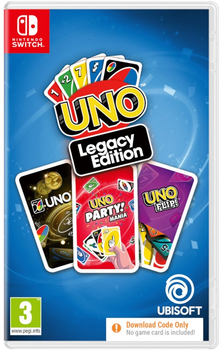 Gra Nintendo Switch UNO Legacy Edition (Klucz elektroniczny) (3307216294924)