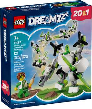 Zestaw klocków LEGO DREAMZzz 20 w 1 Przygody Z-Bloba - roboty i pojazdy 121 element (71487)