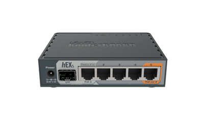 Маршрутизатор MikroTik RouterBoard hEX S (RB760iGS)