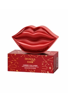 Патчі для губ з екстрактом вишні Bioaqua Cherry Collagen Moisturizing Essence Lip Film, 20 шт