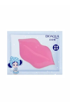 Гідрогелева маска-патч для губ з екстрактом чорниці Bioaqua Collagen Lip Mask, 8 г