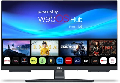 Телевизор 22" Cello C2224WSH / Full HD / 60 Гц / LED / Smart TV / Wi-Fi / Bluetooth /T2 Б/В