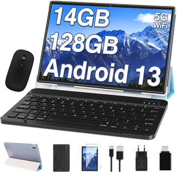 Планшет 10.1" Oangcc Tab A6 8+6/128Gb 8 ядер Android 13 8000mAh Blue