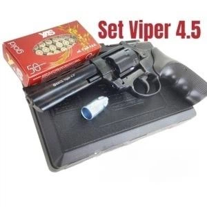 Револьвер Ekol Core Viper 4.5" Black SET