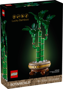 Zestaw klocków LEGO Botanicals Dracena sandera 325 elementów (10344)